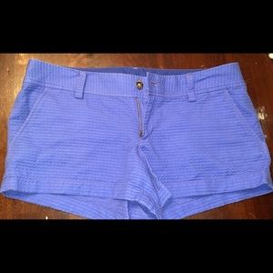 Lilly Pulitzer Blue Walsh Shorts